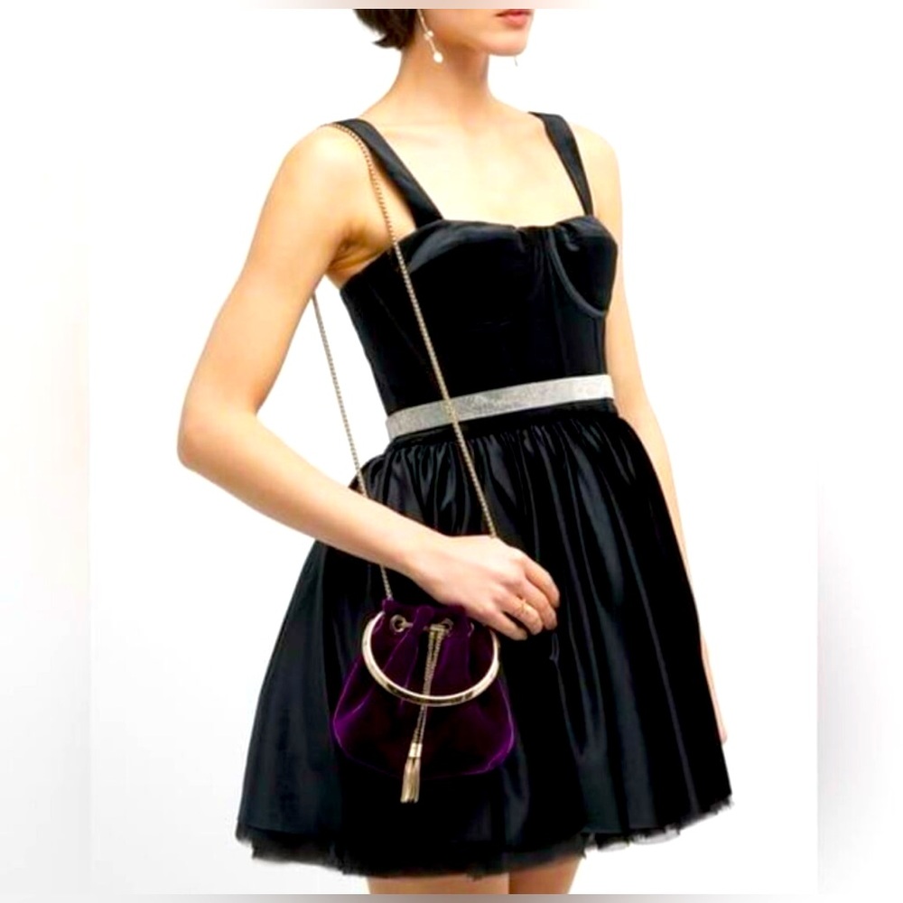 BRONX AND BANCO
Mademoiselle Mini Dress in Velvet